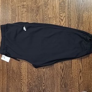 Nike ladies standard fit mid rise pant black Sweatpants, 4x